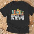 Don't Judge A Book By Its Ban T-Shirt Gifts for Old Men Don't Judge A Book By Its Ban T-Shirt Gifts for Old Men