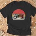 Drink Coffee Read Books Be Happy Retro Vintage Sunset T-Shirt Gifts for Old Men Drink Coffee Read Books Be Happy Retro Vintage Sunset T-Shirt Gifts for Old Men