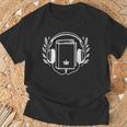Easily Distracted By Audiobooks Book Lover T-Shirt Gifts for Old Men