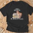 Easily Distracted By Books And Horses T-Shirt Gifts for Old Men Easily Distracted By Books And Horses T-Shirt Gifts for Old Men