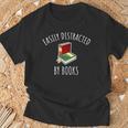 Easily Distracted By Books Shirt Reading T-Shirt T-Shirt Gifts for Old Men Easily Distracted By Books Shirt Reading T-Shirt T-Shirt Gifts for Old Men