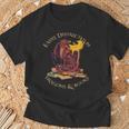 Easily Distracted By Dragons And Books Fire Dragon T-Shirt Gifts for Old Men