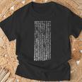 Egyptian Book Of The Dead Funerary Text Ancient Hieroglyphic T-Shirt Gifts for Old Men