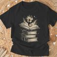 Fantasy Dragon & Books Magical Reader T-Shirt Gifts for Old Men Fantasy Dragon & Books Magical Reader T-Shirt Gifts for Old Men