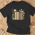 Fantasy Drama Tragedy Book Floral Subtle T-Shirt Gifts for Old Men