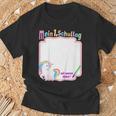 First Day Of School 2021 Guest Book Unicorn Unicon T-Shirt Gifts for Old Men