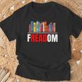 Frea-Dom Anti Ban Books I Read Banned Books Freedom Book T-Shirt Gifts for Old Men Frea-Dom Anti Ban Books I Read Banned Books Freedom Book T-Shirt Gifts for Old Men
