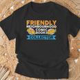 Friendly Neighbourhood Comic Books Collector T-Shirt Gifts for Old Men