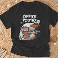 FUNNY WORKPLACE Retro Romance Comic Book Parody T-Shirt Gifts for Old Men