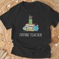 Future Teacher School Teaching Educator Colorful Books Men Women T-Shirt Gifts for Old Men Future Teacher School Teaching Educator Colorful Books Men Women T-Shirt Gifts for Old Men