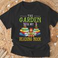 The Garden Is My Reading Nook Books Garden T-Shirt Gifts for Old Men