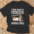 Girls & Boys Read Books And Pet My Guinea Pig Lover T-Shirt Gifts for Old Men Girls & Boys Read Books And Pet My Guinea Pig Lover T-Shirt Gifts for Old Men
