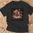 Goldfish Reading A Book T-Shirt Gifts for Old Men Goldfish Reading A Book T-Shirt Gifts for Old Men