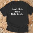 Good Girls Read Dirty Books ShirtSmut Hot Girls Read Smutt Premium Tri-Blend T-Shirt Gifts for Old Men
