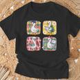 Goose Teacher Back To School Goose Books Student Cute T-Shirt Gifts for Old Men