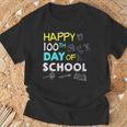 Happy 100th Day Of 5th Fifth Grade Books School Teacher T-Shirt Gifts for Old Men