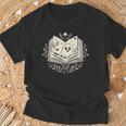 Haunted Library – Glowing Book T-Shirt Gifts for Old Men