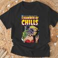 Horror Comic Book Cover Chamber Of Chills 19 T-Shirt Gifts for Old Men