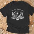 I'm With The Banned Fight Book Bans Reader Activist Reading T-Shirt Gifts for Old Men