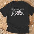 It's A Good Day To Read Book Reader Reading Graphic T-Shirt Gifts for Old Men