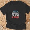 Its A Good Day To Read A Book Saying T-Shirt Gifts for Old Men