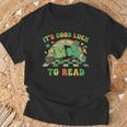 It's Good Luck To Read St Patrick's Day Book Lucky T-Shirt Gifts for Old Men