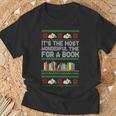 It's The Most Wonderful Time For A Book Xmas Bookworm Lover T-Shirt Gifts for Old Men