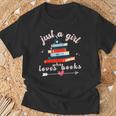 Just A Girl Who Loves Books For Book Worm Lover T-Shirt Gifts for Old Men Just A Girl Who Loves Books For Book Worm Lover T-Shirt Gifts for Old Men
