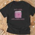 Just a Girl Who Loves Magic Spells Book T-Shirt Gifts for Old Men Just a Girl Who Loves Magic Spells Book T-Shirt Gifts for Old Men