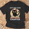 Just One More Chapter Cute Cat Reading Book For Reader Men Women Kids T-Shirt Gifts for Old Men Just One More Chapter Cute Cat Reading Book For Reader Men Women Kids T-Shirt Gifts for Old Men