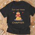 Just One More Chapter Red Book Lovers Bookworms & Readers T-Shirt Gifts for Old Men Just One More Chapter Red Book Lovers Bookworms & Readers T-Shirt Gifts for Old Men