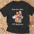 Keep Your Bans Off My Books Anti-Censorship Reader Of Books T-Shirt Gifts for Old Men