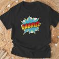 Kids Boys Gabriel Name Comic Book Superhero T-Shirt Gifts for Old Men Kids Boys Gabriel Name Comic Book Superhero T-Shirt Gifts for Old Men