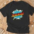 Kids Boys Jeremiah Comic Book Superhero Name T-Shirt Gifts for Old Men