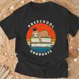 Kids Preschool Graduate Sloth Graduation Cap Sleeping On Books T-Shirt Gifts for Old Men Kids Preschool Graduate Sloth Graduation Cap Sleeping On Books T-Shirt Gifts for Old Men