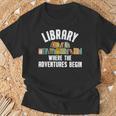 Library Art For Men Women Bookworm Reading Book Lovers T-Shirt Gifts for Old Men Library Art For Men Women Bookworm Reading Book Lovers T-Shirt Gifts for Old Men