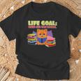 Life Goals Read All The Books I Book Worm I Book Lover T-Shirt Gifts for Old Men Life Goals Read All The Books I Book Worm I Book Lover T-Shirt Gifts for Old Men
