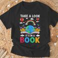 Take A Look It's In A Book Reading Vintage Retro Rainbow T-Shirt Gifts for Old Men Take A Look It's In A Book Reading Vintage Retro Rainbow T-Shirt Gifts for Old Men