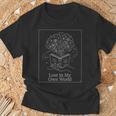 Lost In My Own World Tee Book Lover Reading Aesthetic T-Shirt Gifts for Old Men Lost In My Own World Tee Book Lover Reading Aesthetic T-Shirt Gifts for Old Men