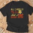i Love Reading Apparel All i Need Is My Dog And a Good Book Men Women T-Shirt Gifts for Old Men i Love Reading Apparel All i Need Is My Dog And a Good Book Men Women T-Shirt Gifts for Old Men