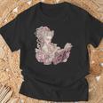 Marie Antoinette Reading A Book T-Shirt Gifts for Old Men