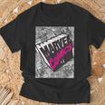 Marvel Comics Logo Comic Book Fill Panel T-Shirt Gifts for Old Men