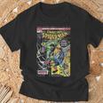 Marvel Comics Spider-Man And Hulk Retro Comic Book Cover T-Shirt Gifts for Old Men