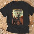 Marvel Comixology Invaders War Ghost Comic Book Cover T-Shirt Gifts for Old Men