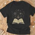 Mystic Astral Lunar Celestial Witch Spell Book T-Shirt Gifts for Old Men Mystic Astral Lunar Celestial Witch Spell Book T-Shirt Gifts for Old Men