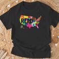 National Read America Shirt United States Read Books T-Shirt Gifts for Old Men