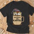 Nur Noch Ein Kapitel Books Reading Reading T-Shirt Gifts for Old Men