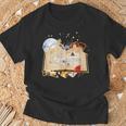 Old Book With Spells And Magical Accessories T-Shirt Gifts for Old Men Old Book With Spells And Magical Accessories T-Shirt Gifts for Old Men