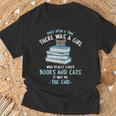 Once Upon a Timee There Was a Girl Who Loved Catts And Books T-Shirt Gifts for Old Men Once Upon a Timee There Was a Girl Who Loved Catts And Books T-Shirt Gifts for Old Men