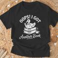 Oops I Got Another Book Goose Goose Reader T-Shirt Gifts for Old Men
